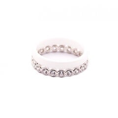 Серебряное кольцо SGG-TC-826RWHITE цена и информация | Кольца | 220.lv