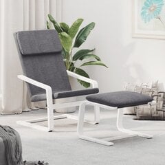 Кресло vidaXL, серое цена и информация | Кресла в гостиную | 220.lv