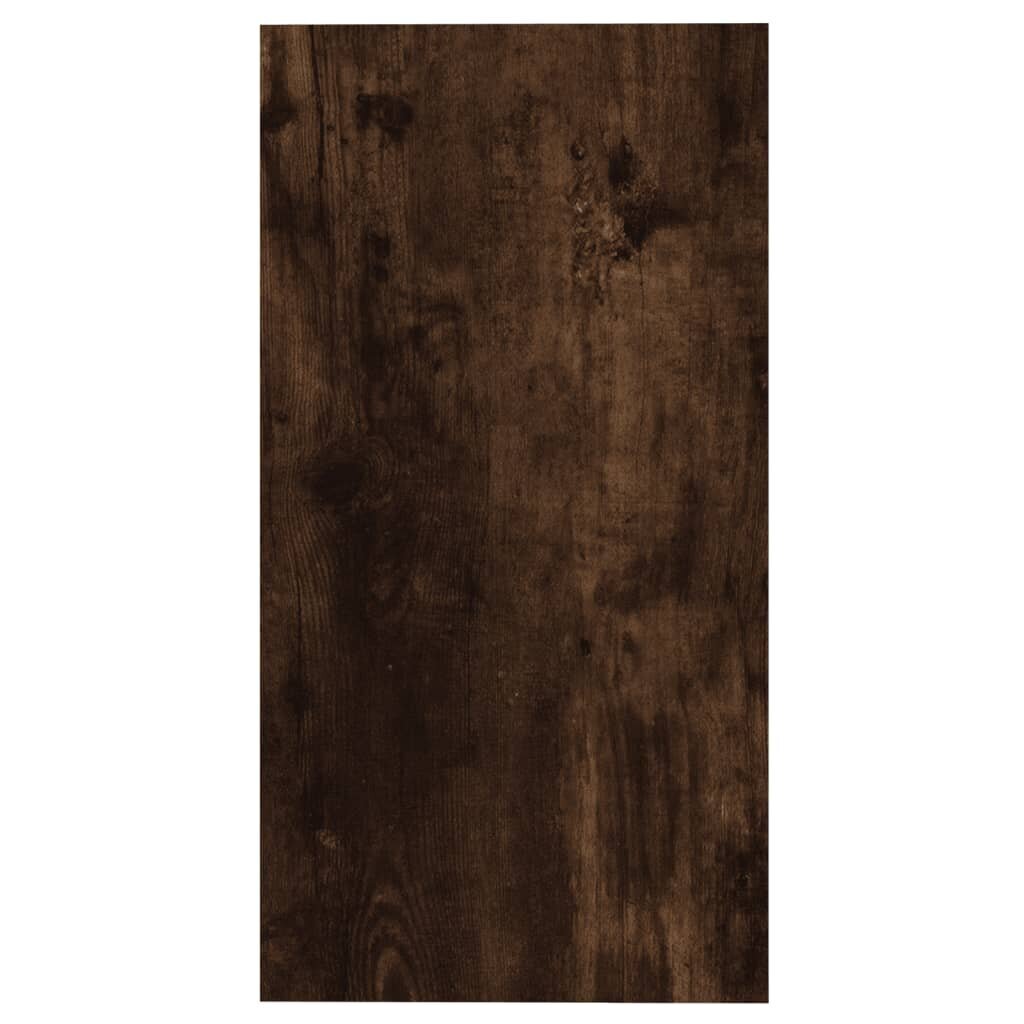 vidaXL galdiņš, ozolkoka krāsa, 50x26x50 cm, inženierijas koks cena un informācija | Žurnālgaldiņi | 220.lv