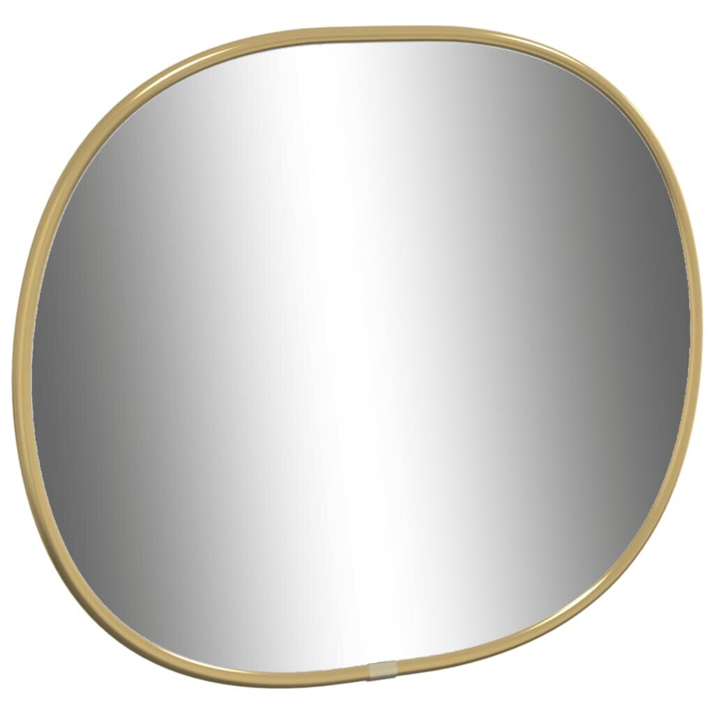 vidaXL sienas spogulis, zelta krāsā, 30x25 cm цена и информация | Spoguļi | 220.lv