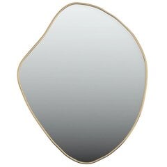 vidaXL sienas spogulis, zelta krāsā, 60x50 cm cena un informācija | Spoguļi | 220.lv