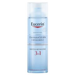 EUCERIN DermatoCLEAN [HYALURON] Micelārais ūdens 3 in 1 400 ml cena un informācija | Sejas ādas kopšana | 220.lv