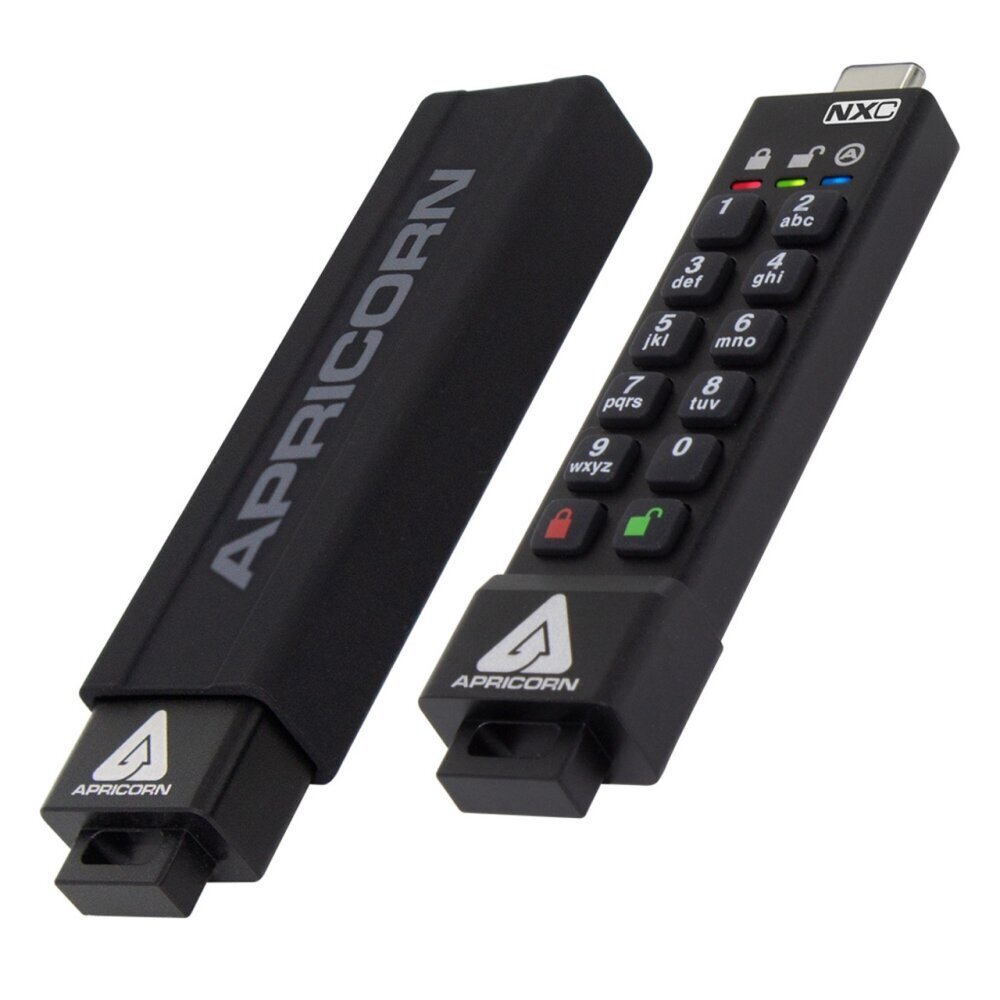 Apricorn Aegis Secure Key 3NXC, USB, 64 GB cena un informācija | USB Atmiņas kartes | 220.lv