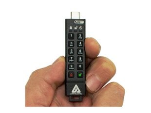 Apricorn Aegis Secure Key 3NXC, USB, 4GB cena un informācija | USB Atmiņas kartes | 220.lv