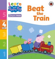Learn with Peppa Phonics Level 4 Book 7 - Beat the Train (Phonics Reader) cena un informācija | Grāmatas mazuļiem | 220.lv