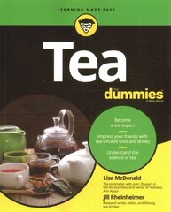 Tea For Dummies цена и информация | Книги рецептов | 220.lv