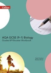 AQA GCSE (9-1) Biology Achieve Grade 8-9 Workbook, Grade 8/9, AQA GCSE Biology 9-1 Grade 8/9 Booster Workbook cena un informācija | Grāmatas pusaudžiem un jauniešiem | 220.lv