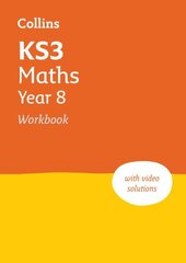 KS3 Maths Year 8 Workbook: Ideal for Year 8 cena un informācija | Grāmatas pusaudžiem un jauniešiem | 220.lv