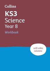 KS3 Science Year 8 Workbook: Ideal for Year 8 cena un informācija | Grāmatas pusaudžiem un jauniešiem | 220.lv