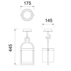 Lampa Mantra Maya REF6553 cena un informācija | Āra apgaismojums | 220.lv