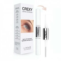 CREXY Lashes And Brows gēls skropstu un uzacu augšanai 8 ml cena un informācija | Acu ēnas, skropstu tušas, zīmuļi, serumi | 220.lv