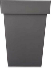 Горшок с автополивом Серый Пластик (37 x 51 x 37 cm) (6 штук) цена и информация | Ящики для рассады | 220.lv