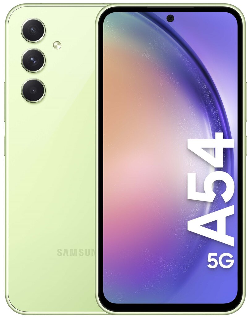 Samsung Galaxy A54 5G 8/256GB SM-A546BLGDEUB Light Green цена и информация | Mobilie telefoni | 220.lv