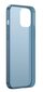 Baseus matēta stikla korpuss, elastīgs cietais futrālis iPhone 12 Pro Max, zili dzidrs цена и информация | Telefonu vāciņi, maciņi | 220.lv