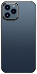 Силиконовый чехол Baseus Shining Case (Anti-fall) чёрный  для iPhone 12ProMax цена и информация | Чехлы для телефонов | 220.lv