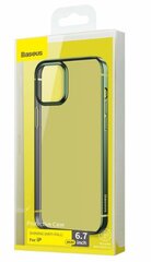 Силиконовый чехол Baseus Shining Case (Anti-fall) зелёный  для iPhone 12ProMax цена и информация | Чехлы для телефонов | 220.lv