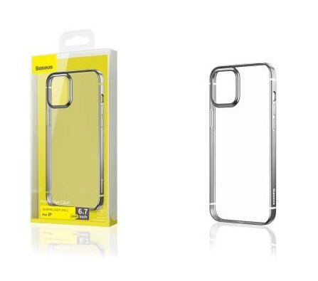 Silikona korpuss Baseus Shining Case (pret krišanas) Sudrabs iPhone 12ProMax цена и информация | Telefonu vāciņi, maciņi | 220.lv