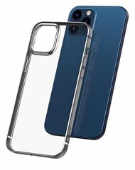 Silikona korpuss Baseus Shining Case (pret krišanas) Sudrabs iPhone 12ProMax cena un informācija | Telefonu vāciņi, maciņi | 220.lv