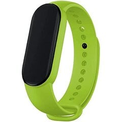 Ремешок для часов Cool Xiaomi Mi Band 5 , 6, 7, Amazfit Band 5 Зеленый цена и информация | Аксессуары для смарт-часов и браслетов | 220.lv