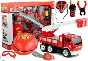 Ugunsdzēsēja komplekts "Fire Rescue" цена и информация | Игрушки для мальчиков | 220.lv