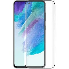 3D Rūdītā Stikla Ekrāna Aizsargs Cool Samsung Galaxy S21 FE cena un informācija | Ekrāna aizsargstikli | 220.lv