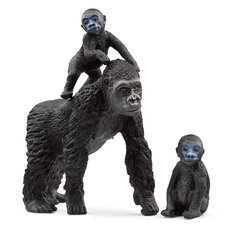 SCHLEICH WILD LIFE Gorillu ģimene cena un informācija | Rotaļlietas meitenēm | 220.lv