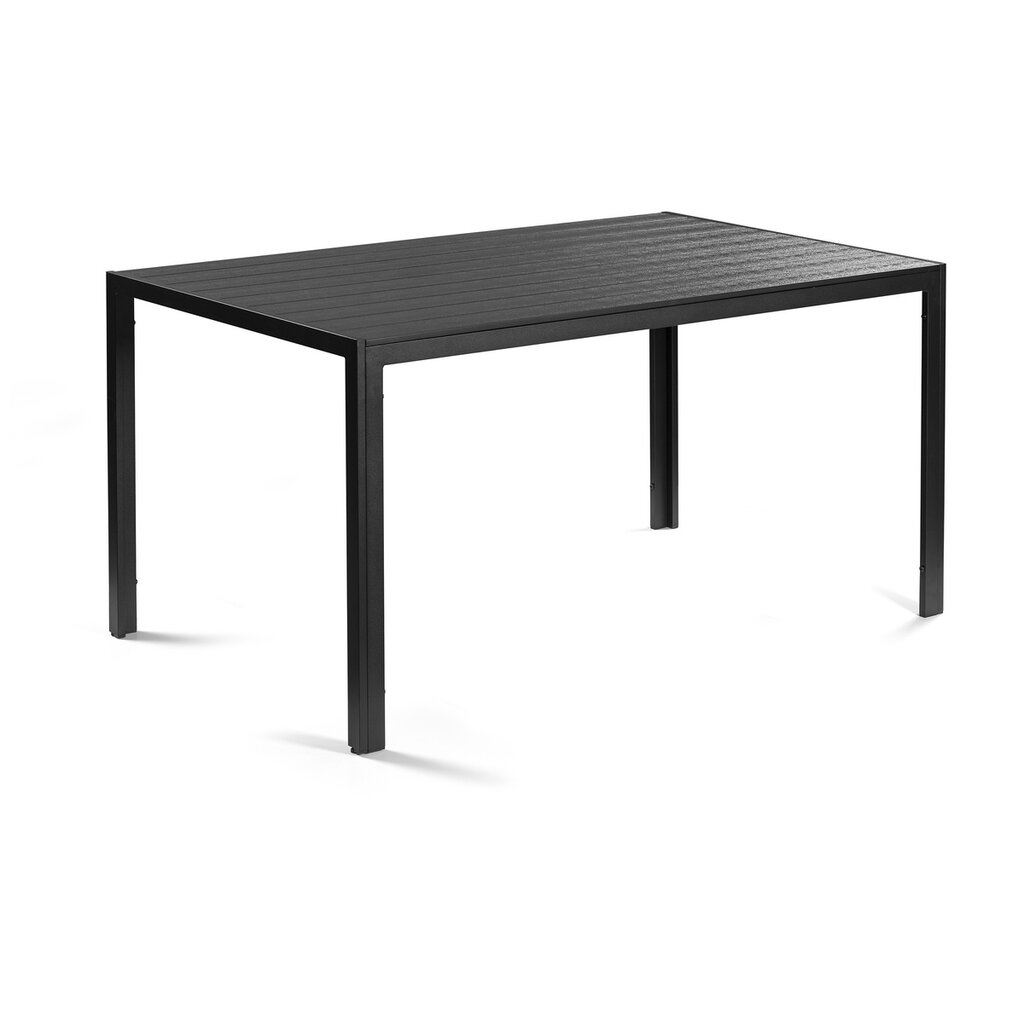Āra galds Blackwood MKII by Fieldmann, melns cena un informācija | Dārza galdi | 220.lv