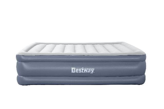 Piepūšams matracis Bestway Tritech queen ar integrētu pumpi, 2.03 x 1.52 x 51 cm cena un informācija | Piepūšamie matrači un mēbeles | 220.lv