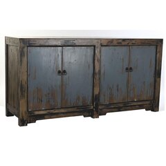 Bufete DKD Home Decor Melns Zils Koks Brūns (170 x 48 x 85 cm) cena un informācija | Vitrīnas, bufetes | 220.lv