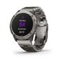 Garmin fenix® 6X Pro Solar Titanium cena un informācija | Viedpulksteņi (smartwatch) | 220.lv