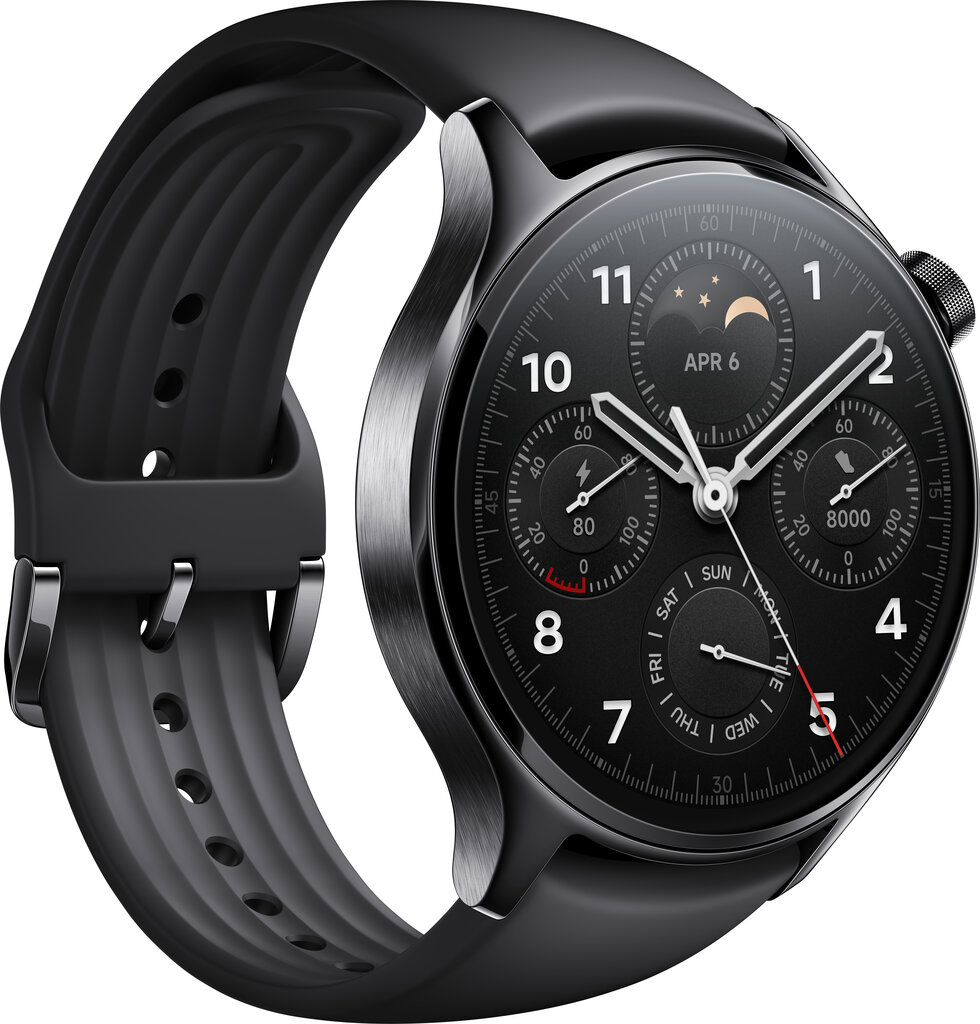 Xiaomi Watch S1 Pro Black cena un informācija | Viedpulksteņi (smartwatch) | 220.lv