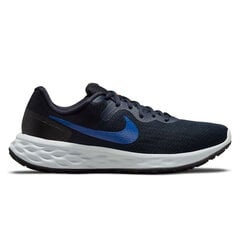 Nike vīriešu skriešanas apavi REVOLUTION 6 NN, tumši zili-balti, 42 907171431 cena un informācija | Sporta apavi vīriešiem | 220.lv