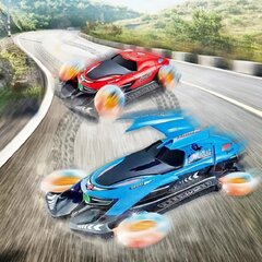 Автомобиль, вращающийся на 360° (синий) цена и информация | Конструктор автомобилей игрушки для мальчиков | 220.lv