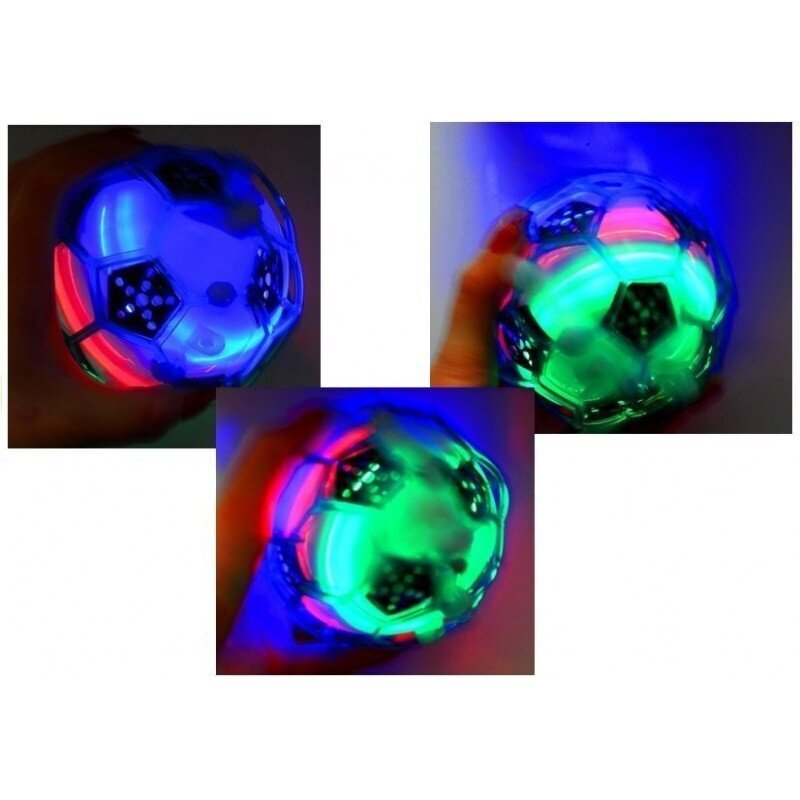 Atlecoša futbola bumba ar gaismām cena un informācija | Rotaļlietas zēniem | 220.lv
