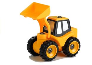 Dzeltens ekskavators ar skrūvgriezi cena un informācija | Rotaļlietas zēniem | 220.lv