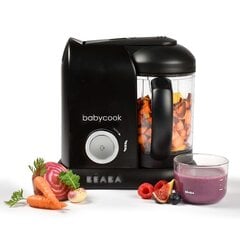 BÉABA - Babycook Solo - Кухонный комбайн 4 в 1 для детей - быстрое приготовление на пару за 15 минут - черный цена и информация | Кухонный комбайн | 220.lv