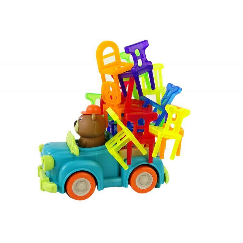 Krītošu krēslu un kustīgu automašīnu spēle cena un informācija | Galda spēles | 220.lv