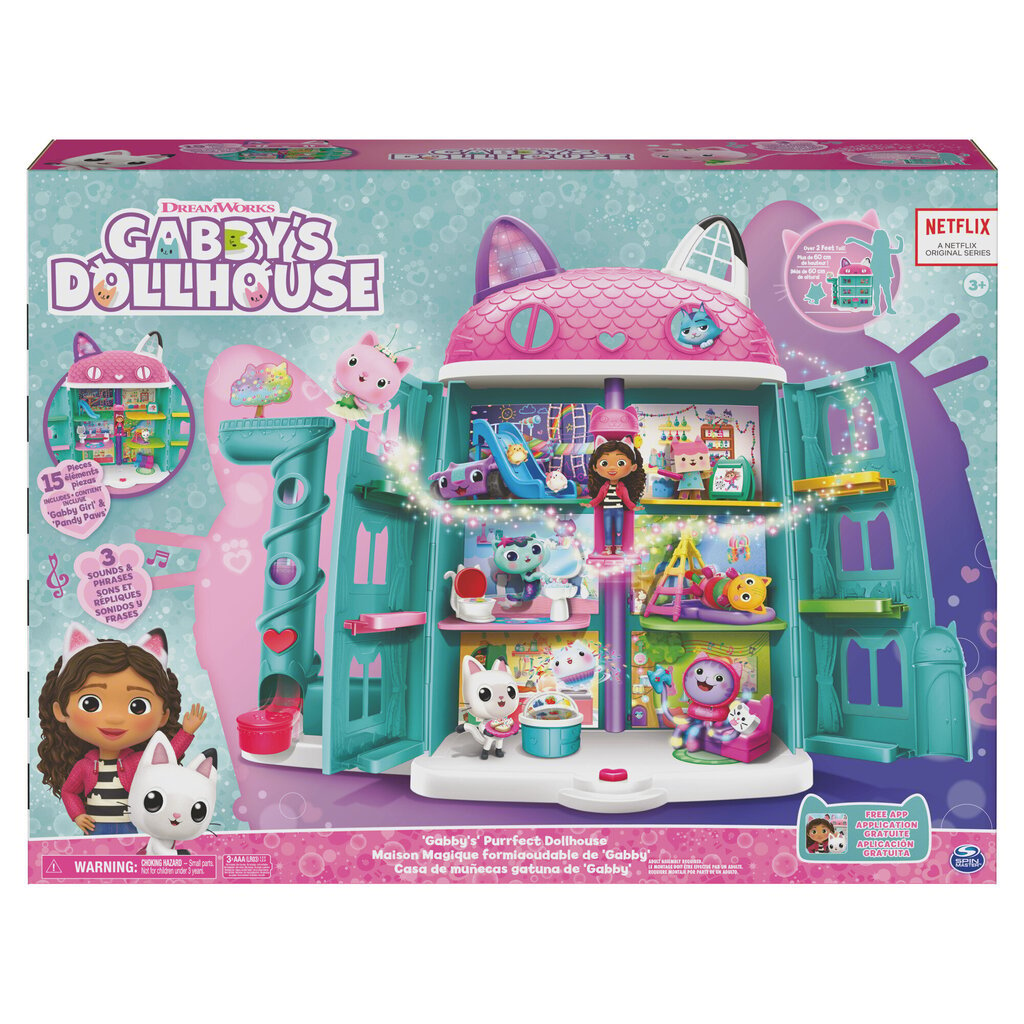 Leļļu māja DreamWorks Gabby's Dollhouse цена и информация | Rotaļlietas meitenēm | 220.lv