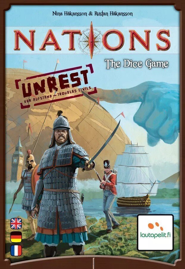 Galda spēles papildinājums Nations: The Dice Game Unrest, EN цена и информация | Galda spēles | 220.lv