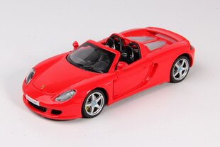 MSZ Miniatūrais modelis Porsche Carrera GT, izmērs 1:24 cena un informācija | Rotaļlietas zēniem | 220.lv