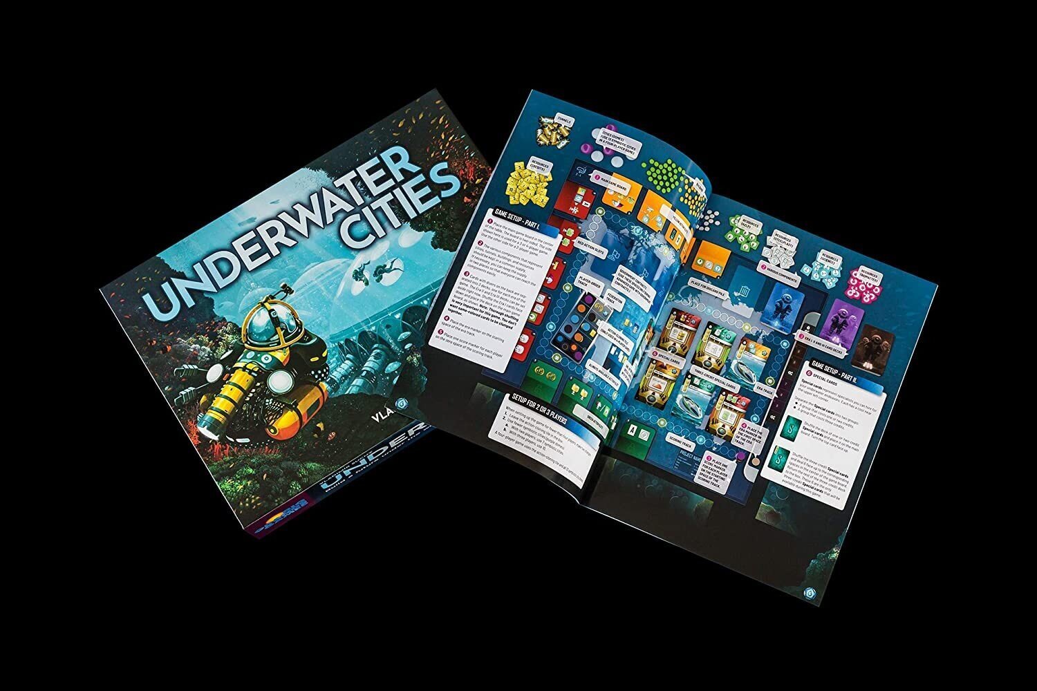 Galda spēle Underwater Cities, EN cena un informācija | Galda spēles | 220.lv