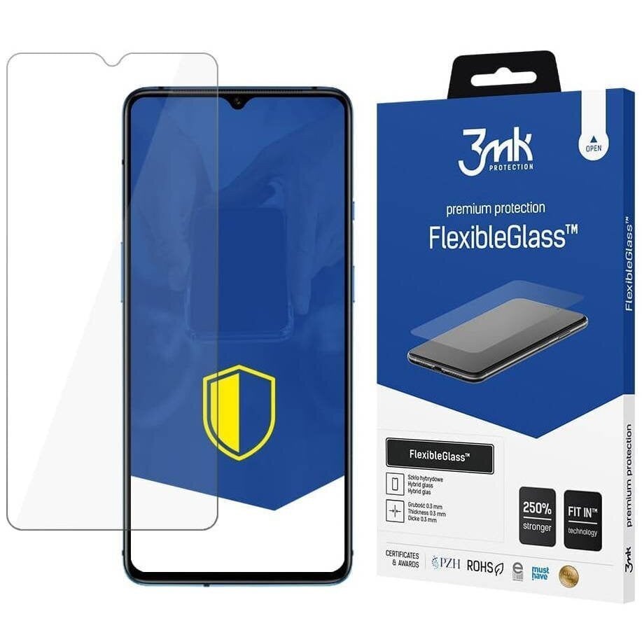 LCD aizsargplēve 3mk Flexible Glass Lite Xiaomi Poco X5 cena un informācija | Ekrāna aizsargstikli | 220.lv
