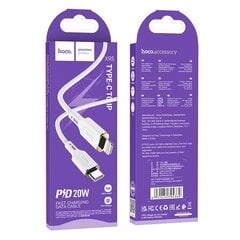 USB kabelis Hoco X95 PD20W Type-C to Lightning 1.0m balts цена и информация | Кабели для телефонов | 220.lv