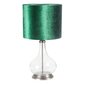 Lampa kim (fi) 32x61 cm tumši zaļa цена и информация | Galda lampas | 220.lv