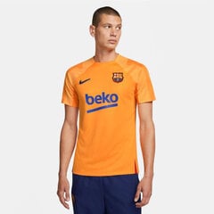 Futbola krekls vīriešiem Nike FC Barcelona Strike M DH7707837, oranžs cena un informācija | Futbola formas un citas preces | 220.lv