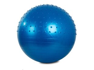 Мяч для гимнастики, 55 см, синий цена и информация | Гимнастические мячи | 220.lv