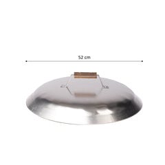 Wok pannas vāks GrillSymbol PRO-545 cena un informācija | Grila, barbekjū piederumi un aksesuāri | 220.lv