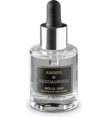 Ūdenī šķīstoša ēteriskā eļļa Cereria Mollá Amber & Sandalwood, 30 ml cena un informācija | Ēteriskās eļļas, kosmētiskās eļļas, hidrolāti | 220.lv