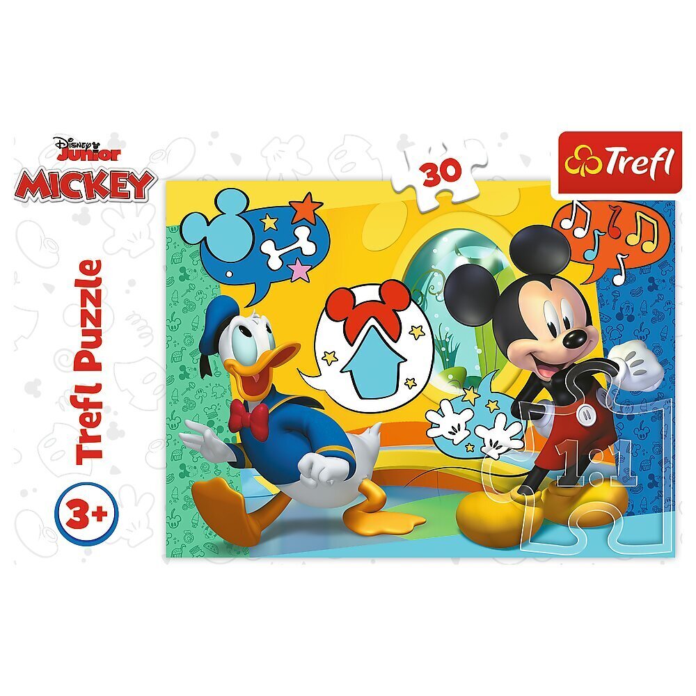 TREFL DISNEY puzle Mikijs, 30 gab. цена и информация | Puzles, 3D puzles | 220.lv