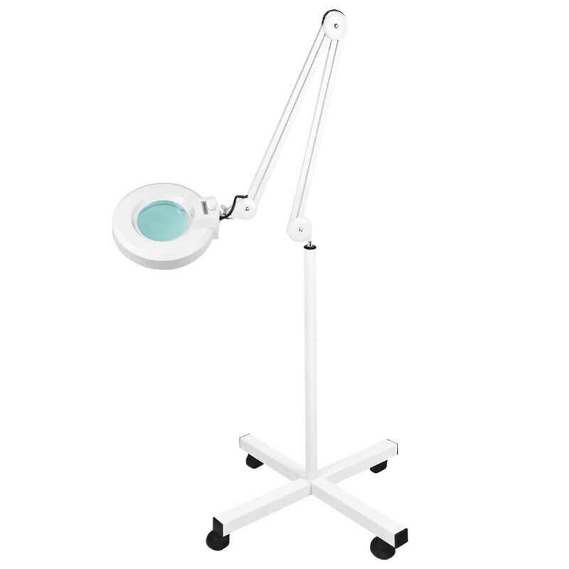 Kosmētikas LED lampa ar lupu 5D 22W ADJUSTABLE WHITE цена и информация | Mēbeles skaistumkopšanas saloniem | 220.lv